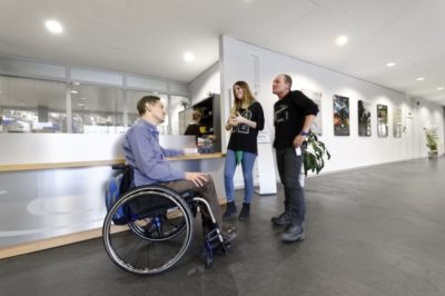 werk en een fysieke beperking