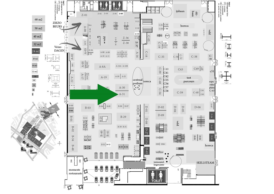 Plattegrond VeineDAGEN