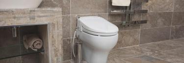 Invacare Aquatec Pure Bidet is een douche-wc waarmee onafhankelijke toiletgang mogelijk blijft