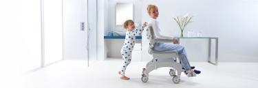Invacare Aquatec Ocean Ergo (XL), douche-/toiletstoel verrijdbaar