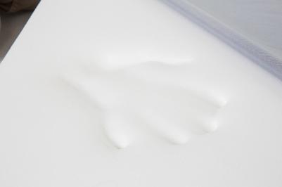 Visco elastische foam toplaag