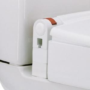Invacare Aquatec 90000, toiletverhoger te bevestigen met handig clipsysteem