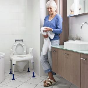 Invacare Aquatec Pico Commode, douche-/toiletstoel eenvoudig in gebruik