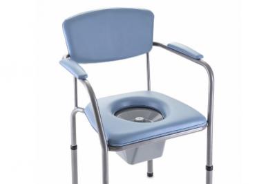 Invacare Omega Eco H440, toiletstoel deksel voorkomt geurtjes