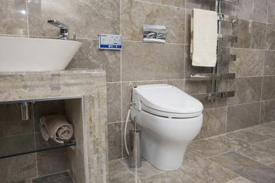 Invacare Aquatec Pure Bidet douche-wc, geschikt voor iedere toiletomgeving