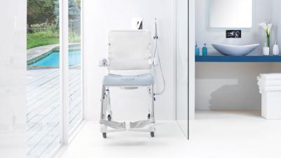 Invacare Aquatec Ocean Ergo (XL), douche-/toiletstoel verrijdbaar