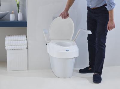 Invacare Aquatec 900, toiletverhoger voor een verhoogd toilet op maat