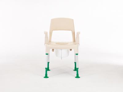 Invacare Pico GREEN Commode, douche-/toiletstoel als stoel met armleuningen