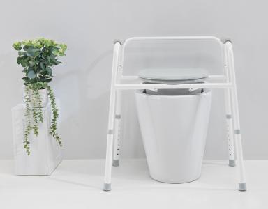 Invacare Styxo 2, toiletframe inzetbaar als frame over het toilet voor extra ondersteuning