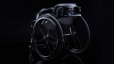 Invacare Matrx MX2 rug op de Küschall KSL