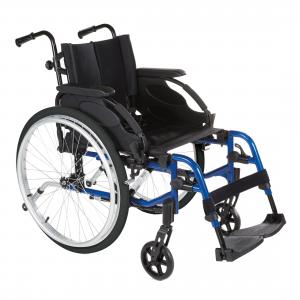 Invacare Action3 NG handbewogen rolstoel blauw frame