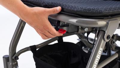 Invacare Kompas elektrische rolstoel (eenvoudig opklapbaar)