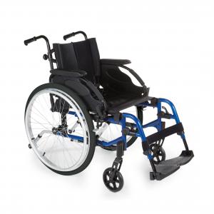 Invacare Action3 NG handbewogen rolstoel blauw frame