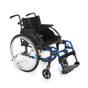 Invacare Action3 NG handbewogen rolstoel blauw frame