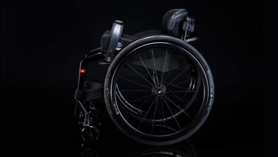 Invacare Matrx MX2 rug op de Küschall KSL