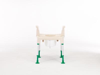Invacare Pico GREEN Commode, douche-/toiletstoel als kruk met twee armsteunen