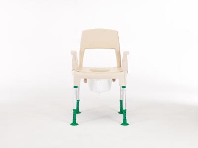Invacare Pico GREEN Commode, douche-/toiletstoel als stoel met armleuningen