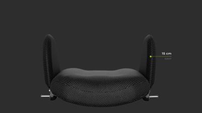 Invacare Matrx MAC rug - rompsteun 15cm